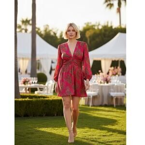 Day Birger et Mikkelsen Laugh Dress Medium Pink NWT